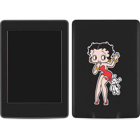 Betty Boop With Puppy Amazon Kindle Skin